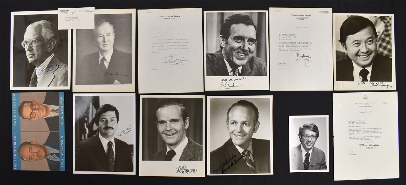 Collection of Signed Political Correspondences & Photos
