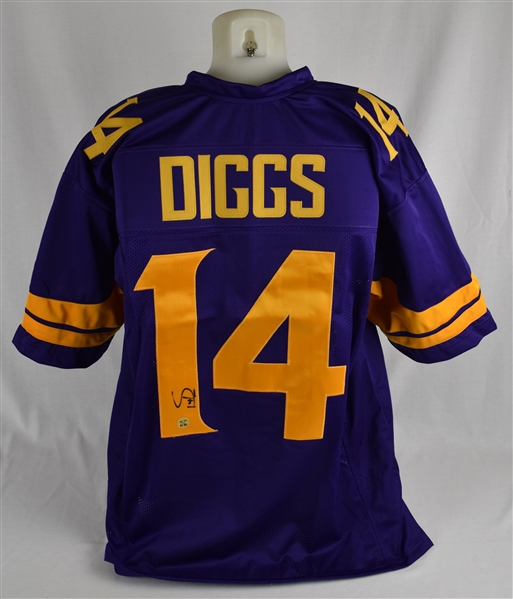 Stefon Diggs Autographed Minnesota Vikings Color Rush Jersey
