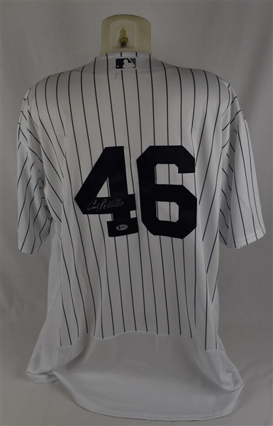 Andy Pettitte Autographed New York Yankees Jersey Beckett COA