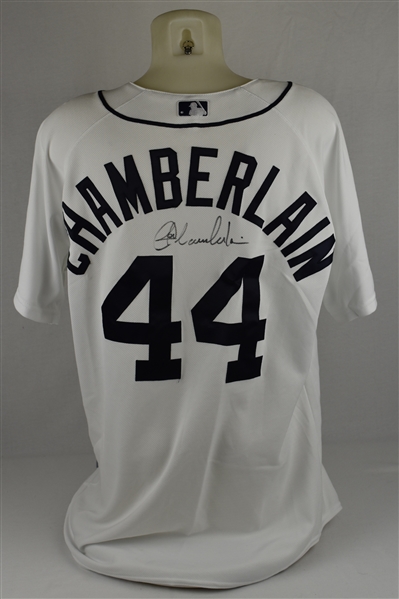 Joba Chamberlain Detroit Tigers Game Issued & Autographed Jersey Team LOA