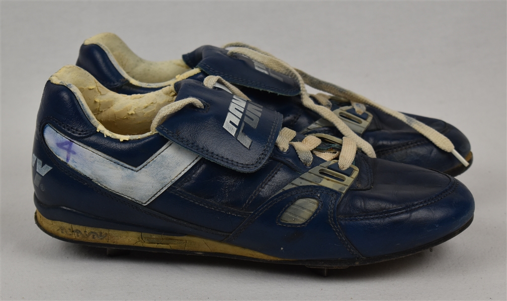Paul Molitor Game Used Milwaukee Brewers Cleats