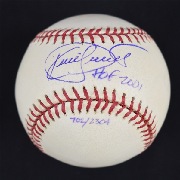 Kirby Puckett Autographed & Inscribed HOF 2001 Limited Edition #702/2,304 Baseball w/Puckett Collection LOA