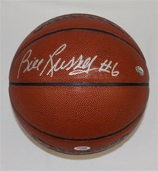 Bill Russell Autographed Basketball 