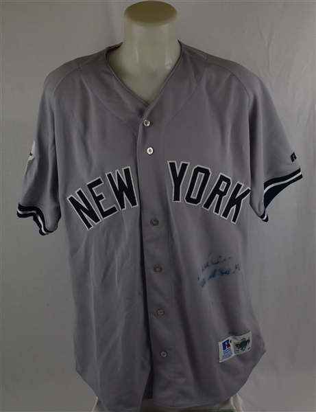 Derek Jeter Autographed & Inscribed 2000 All-Star Game MVP Limited Edition Jersey