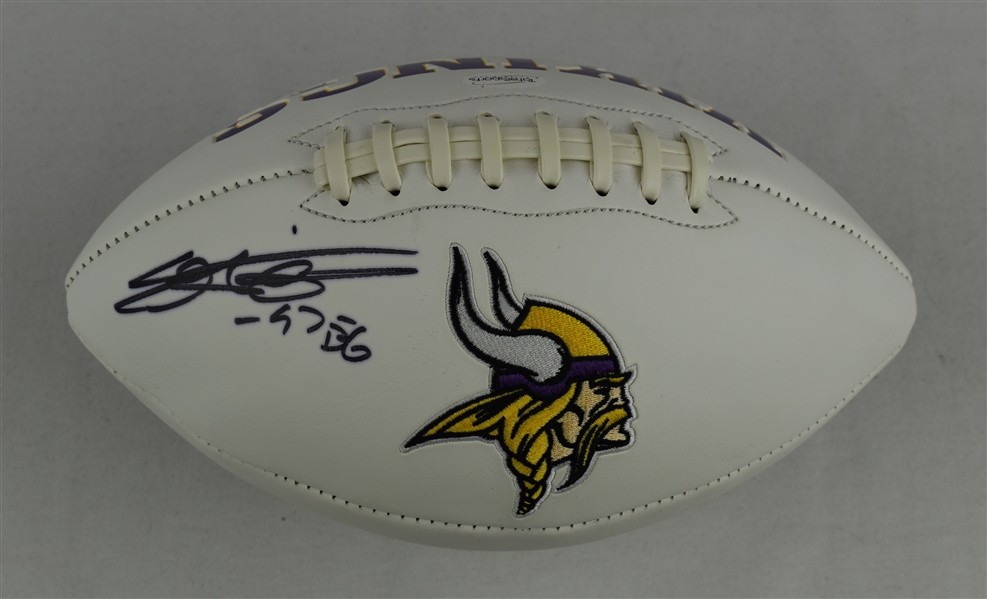 Everson Griffin Autographed Football