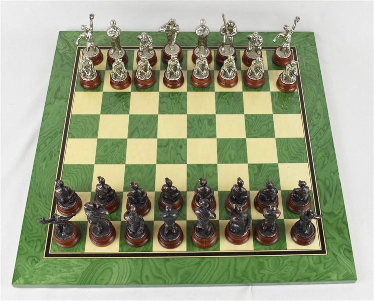 Kirby Pucketts Personal Chess Set w/Puckett Family Provenance 