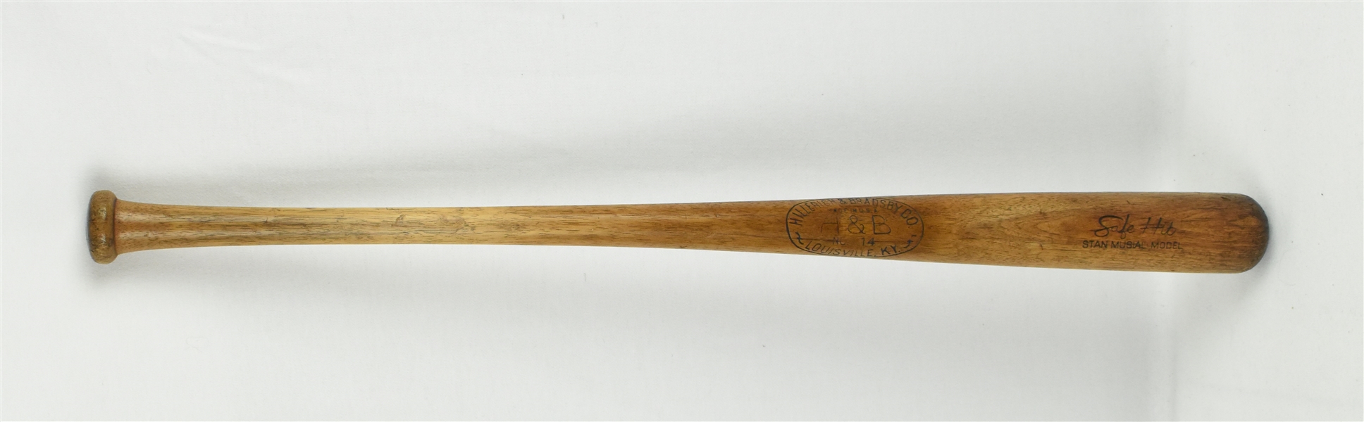 Stan Musial 1932-1952 Louisville Slugger Safe Hit Bat