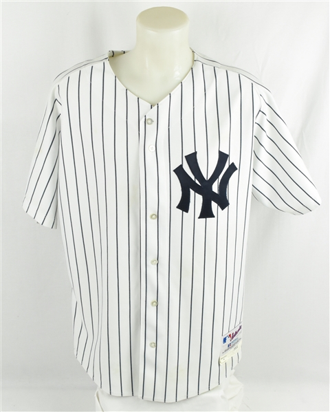 Mariano Rivera 2002 New York Yankees Game Used Jersey w/Dave Miedema LOA