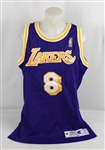 Kobe Bryant 1996-97 Los Angeles Lakers Game Used Rookie Jersey w/D.C. Sports Authentication