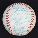 Pittsburgh Pirates 1967 Team Signed Baseball w/Stunning Roberto Clemente Auto