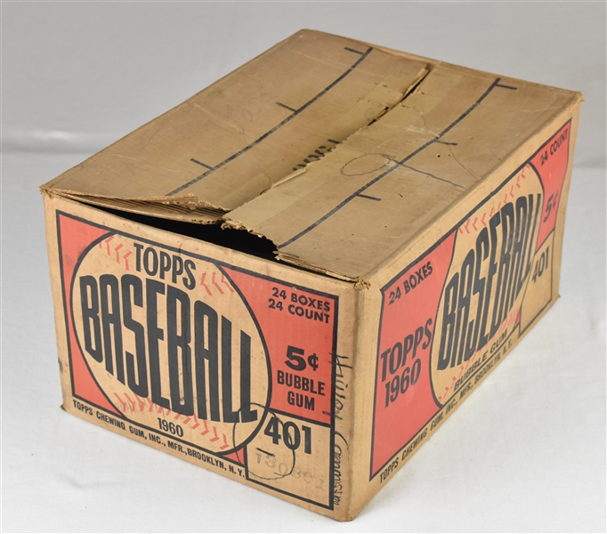 1960 Topps Baseball Vending Box