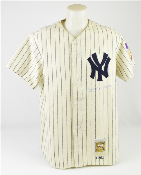 Mickey Mantle Autographed Mitchell & Ness 1951 Rookie Jersey UDA