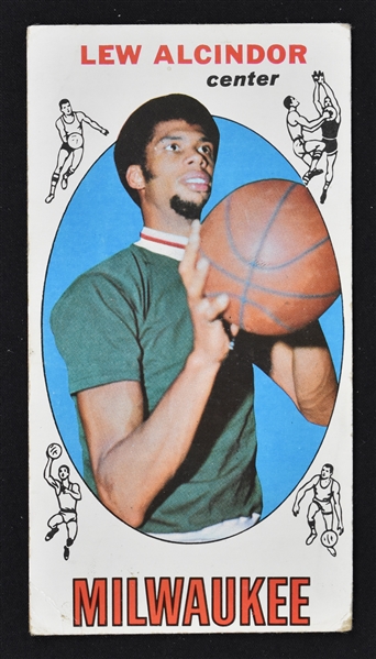 Lew Alcindor 1969 Topps Rookie Card #25