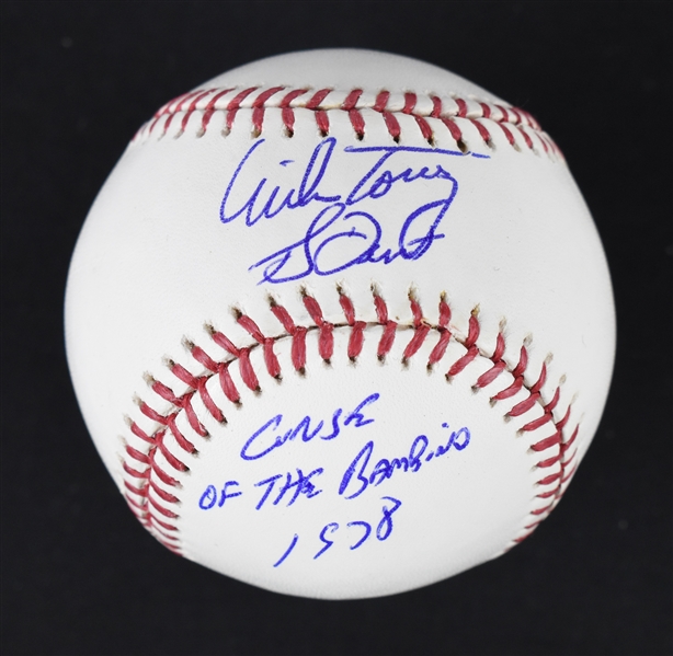 Bucky Dent & Mike Torrez Autographed "Curse of the Bambino" Baseball