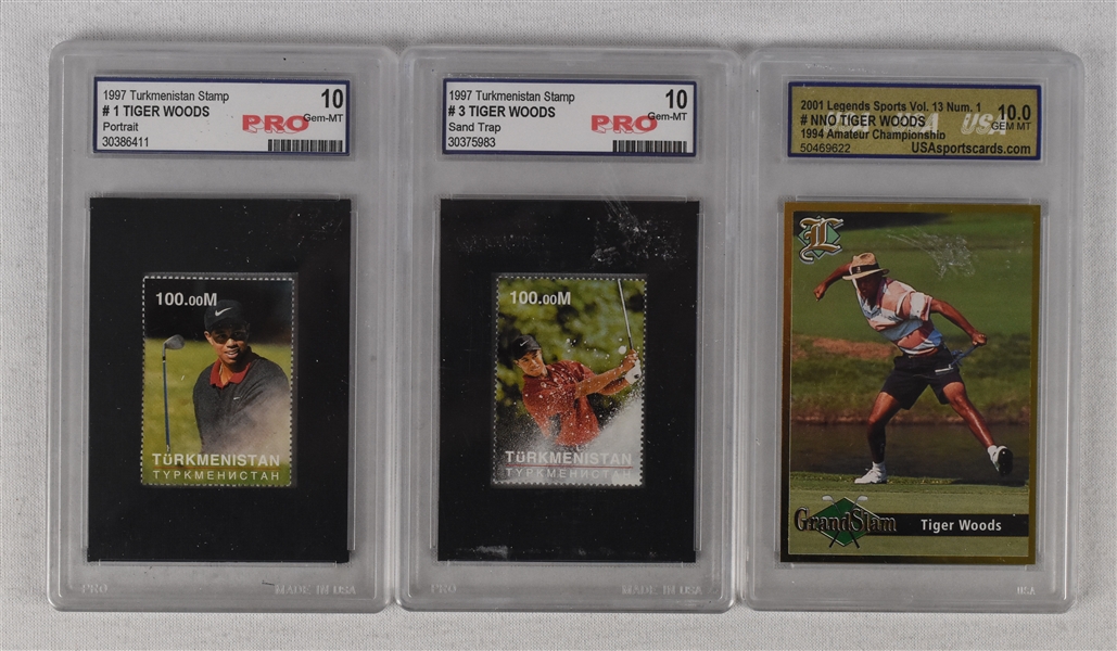 Tiger Woods Graded Cards