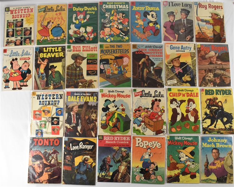 Collection of 26 Dell Comics 