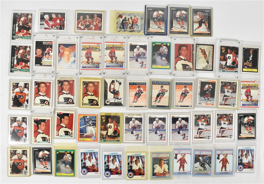Collection of Eric Lindros Cards & More