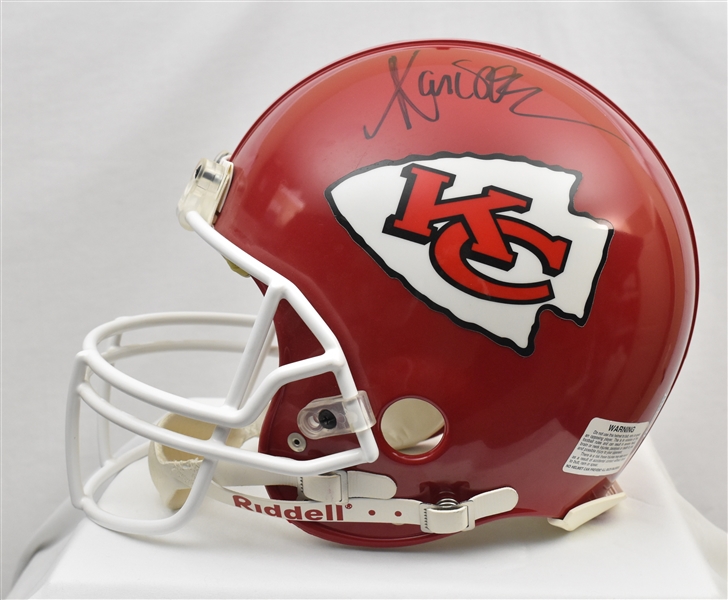 Marcus Allen Autographed Kansas City Chiefs Full Size Authentic Helmet