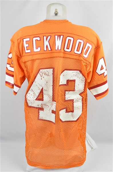Jerry Eckwood c. 1979-81 Tampa Bay Buccaneers Game Used Jersey w/Dave Miedema LOA
