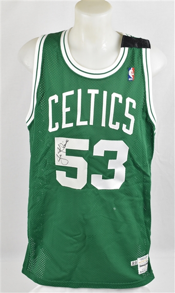 Joe Kleine 1989-90 Boston Celtics Game Used & Autographed Jersey w/Dave Miedema LOA