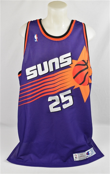 Oliver Miller 1993-94 Phoenix Suns Game Used Jersey w/Dave Miedema LOA