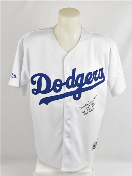 Duke Snider Autographed & Inscribed Jersey