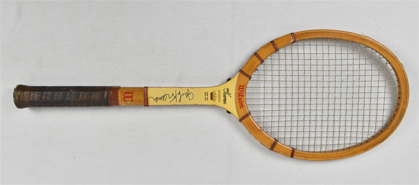 Jack Kramer Autographed Tennis Racket
