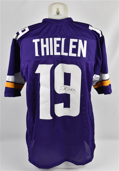 Adam Thielen Autographed Minnesota Vikings Home Purple Jersey