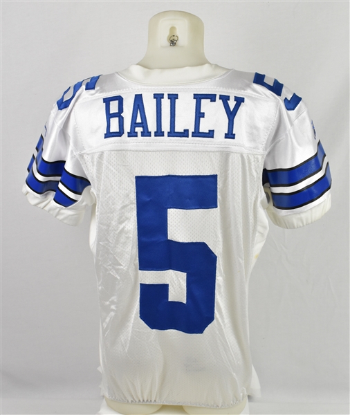 Dan Bailey 2011 Dallas Cowboys Game Issued Jersey Steiner