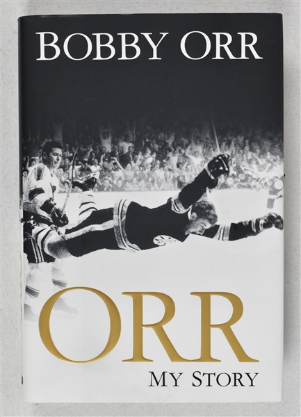 Bobby Orr Autographed Book