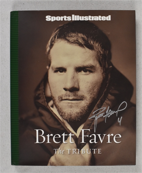 Brett Favre Autographed Book