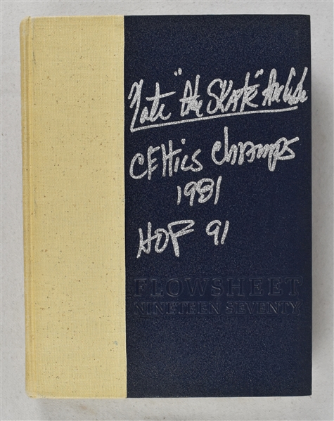 Nate "Tiny" Archibald Autographed & Inscribed 1970 UTEP Yearbook