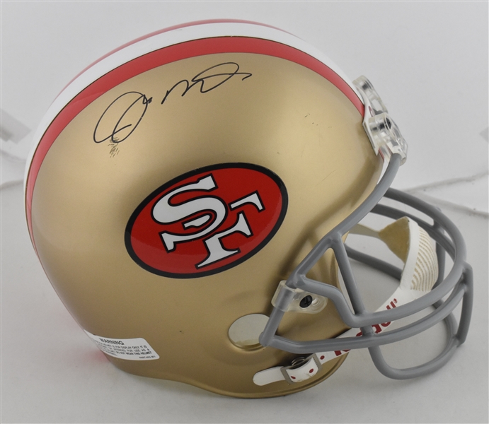 Joe Montana Autographed San Francisco 49ers Full Size Helmet UDA