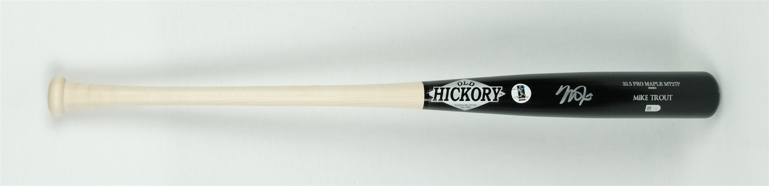 Mike Trout Autographed Old Hickory Baseball Bat MLB