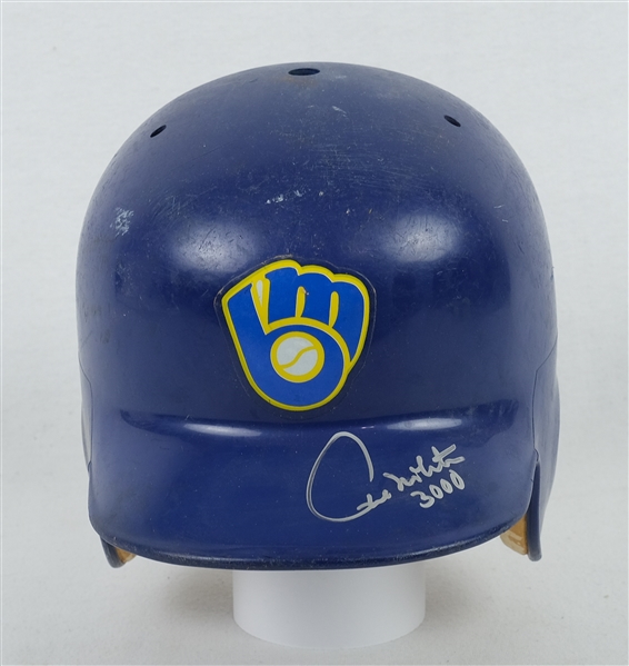 Paul Molitor Autographed & Inscribed Milwaukee Brewers Helmet PSA/DNA