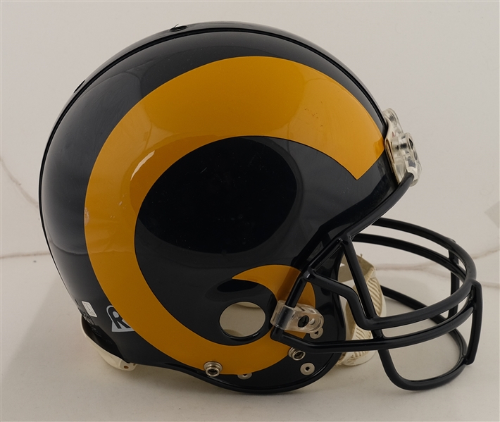 Los Angeles Rams c. 1980s Worn Helmet