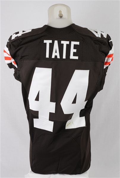 Ben Tate 2014 Cleveland Browns Game Used Jersey Worn on 11/18 vs. Houston PSA/DNA
