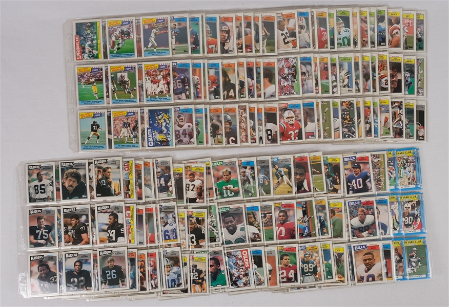 Vintage 1987 Topps Football Card Set 