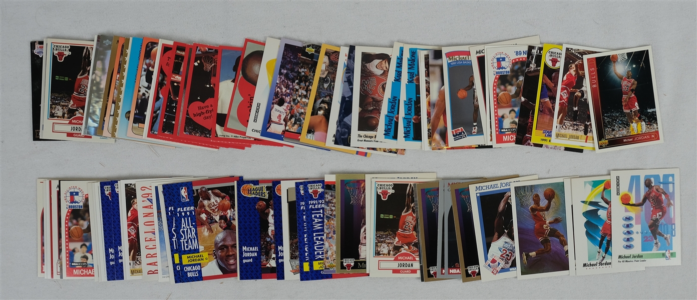 Michael Jordan Basketball Card Collection w/Shaq Rookies