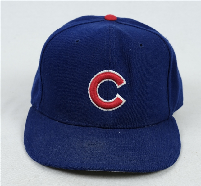 Mark Grace c. 1993-96 Chicago Cubs Game Used Hat