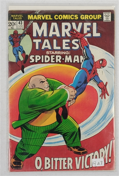 Marvel Tales June 1973 Comic Book Issue No 43 