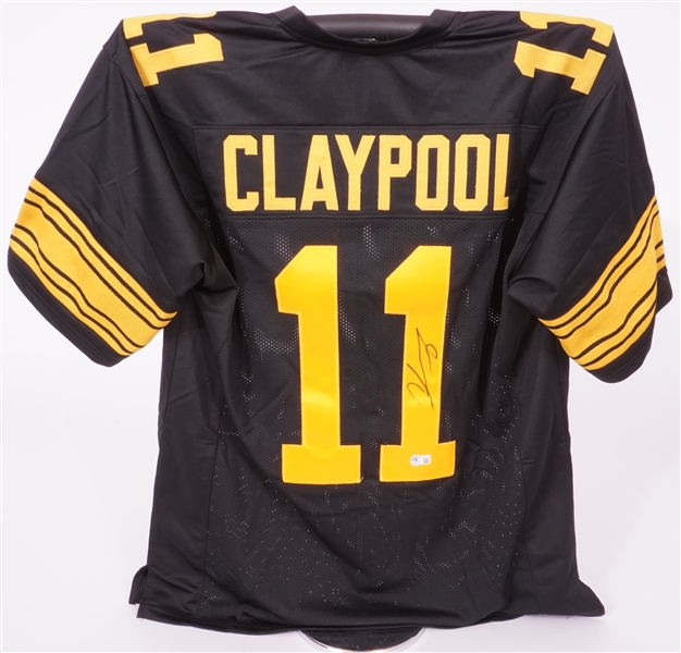 Chase Claypool Autographed Pittsburgh Steelers Replica Jersey Beckett