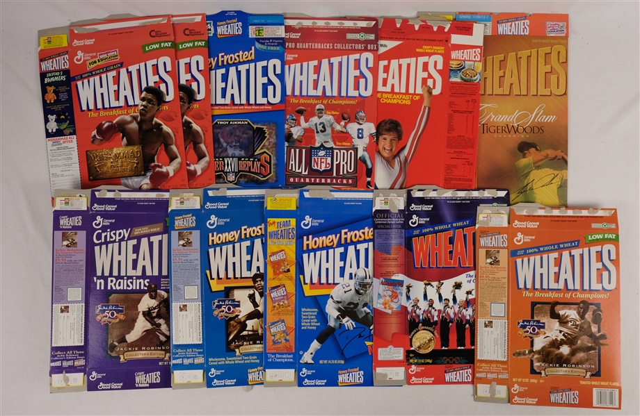 Collection of Wheaties Boxes