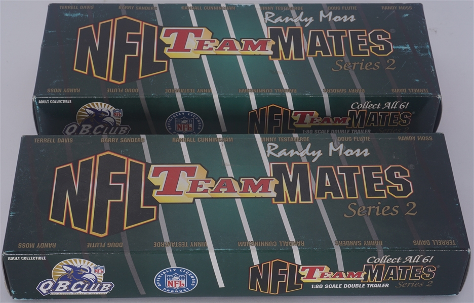 Lot of 2 Randy Moss NFL Team Mates Collectables 