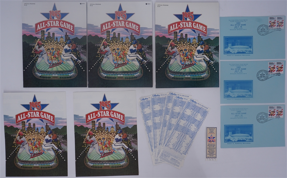 1985 MLB All-Star Game Collection
