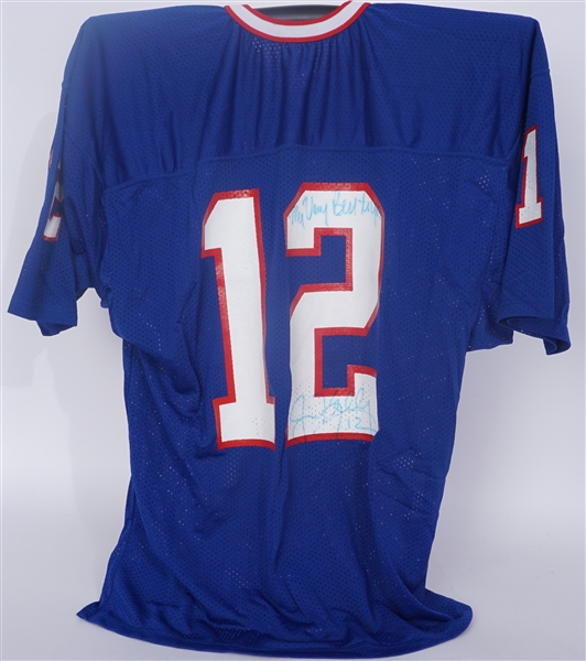 Jim Kelly Autographed & Inscribed Authentic Buffalo Bills Jersey Beckett