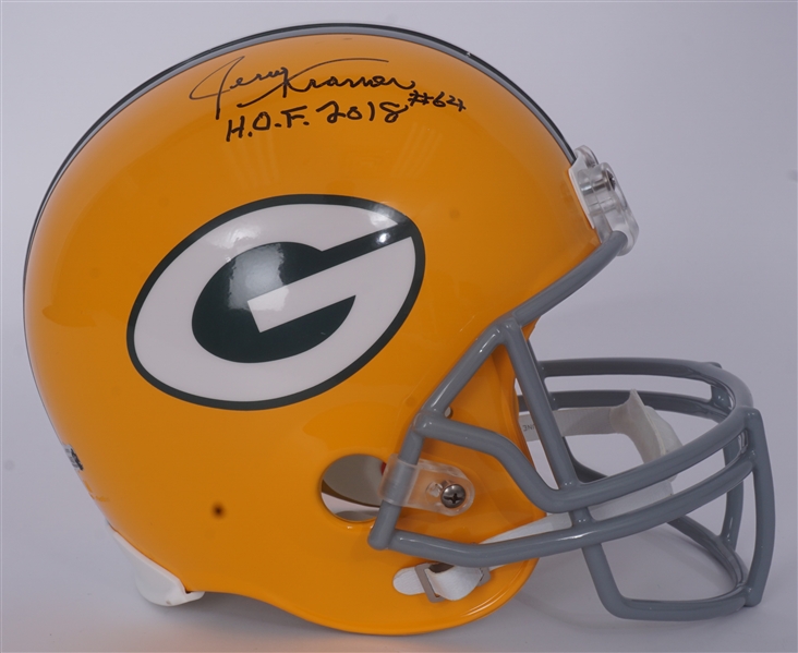Jerry Kramer Autographed Green Bay Packers Full Size Replica Helmet 