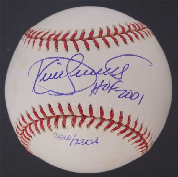 Kirby Puckett Autographed Field of Dreams "Puckett Collection" Baseball #386/2304 Beckett LOA