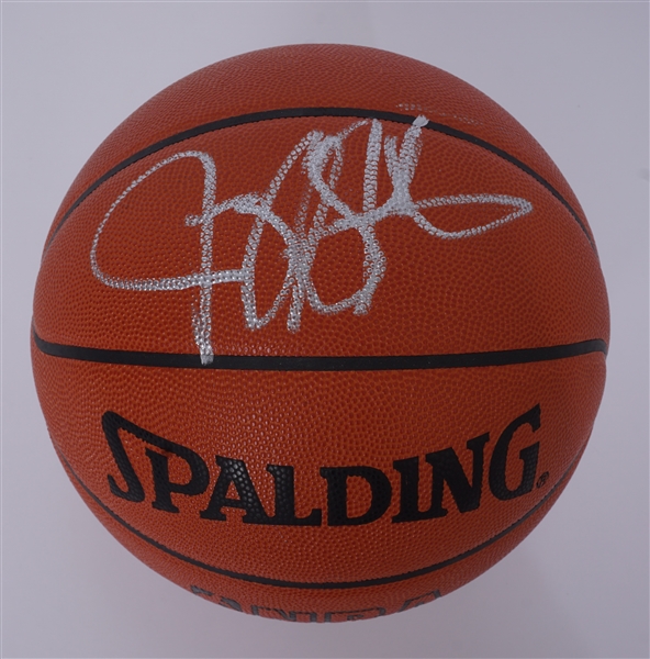 Jerry Stackhouse Autographed Spalding NBA Basketball JSA