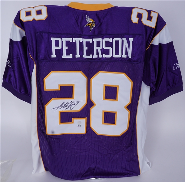 Adrian Peterson Autographed Authentic Minnesota Vikings Jersey